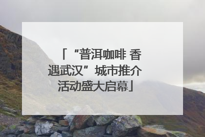 “普洱咖啡 香遇武汉”城市推介活动盛大启幕
