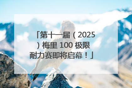 第十一届（2025）梅里 100 极限耐力赛即将启幕！