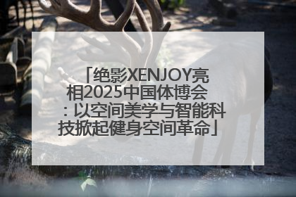 绝影XENJOY亮相2025中国体博会：以空间美学与智能科技掀起健身空间革命