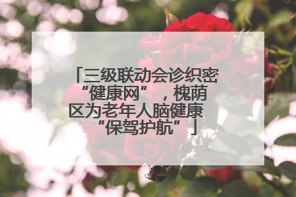 三级联动会诊织密 “健康网”，槐荫区为老年人脑健康 “保驾护航”
