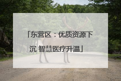 东营区：优质资源下沉 智慧医疗升温