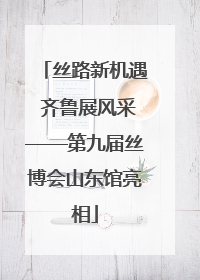 丝路新机遇 齐鲁展风采——第九届丝博会山东馆亮相