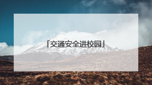 交通安全进校园