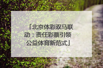 北京体彩双马联动：责任彩票引领公益体育新范式