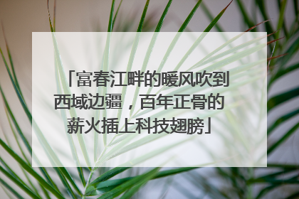 富春江畔的暖风吹到西域边疆，百年正骨的薪火插上科技翅膀