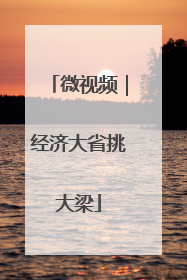 微视频｜经济大省挑大梁