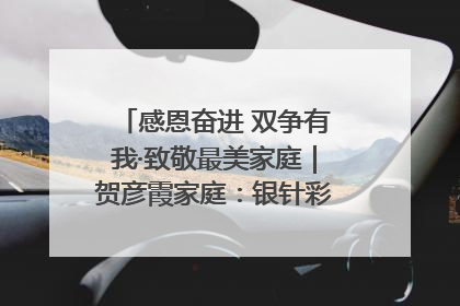 感恩奋进 双争有我·致敬最美家庭｜贺彦霞家庭：银针彩线绣出好日子