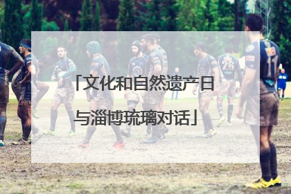 文化和自然遗产日与淄博琉璃对话