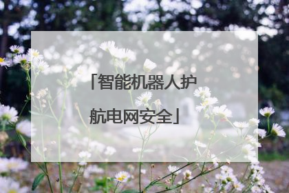 智能机器人护航电网安全