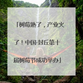 树莓熟了，产业火了！中国·封丘第十届树莓节成功举办