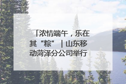 浓情端午，乐在其“粽”｜山东移动菏泽分公司举行端午节主题活动