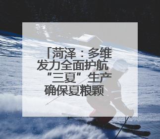 菏泽：多维发力全面护航“三夏”生产 确保夏粮颗粒归仓