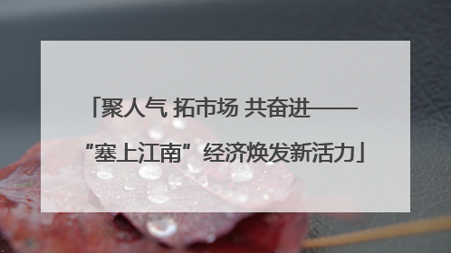 聚人气 拓市场 共奋进——“塞上江南”经济焕发新活力