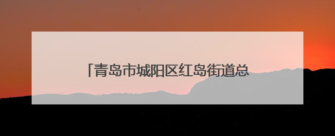 青岛市城阳区红岛街道总工会举办心理健康讲座
