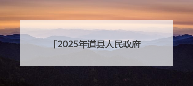 2025年道县人民政府第一次全体会议暨全县政府系统廉政工作会议召开