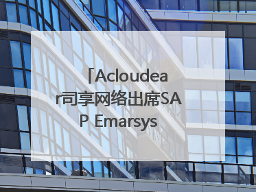 Acloudear司享网络出席SAP Emarsys峰会：破解流量困局，驱动精准增长