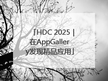 HDC 2025｜在AppGallery发现精品应用